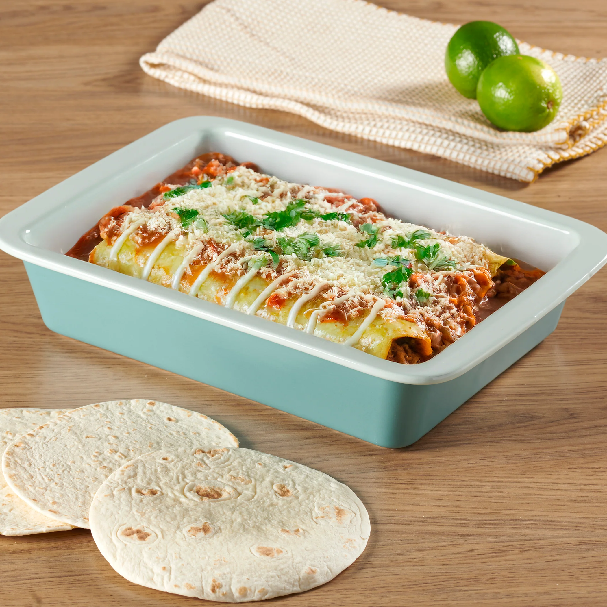 CorningWare® Contour Juniper 9x13" Rectangle Pan - Image 2