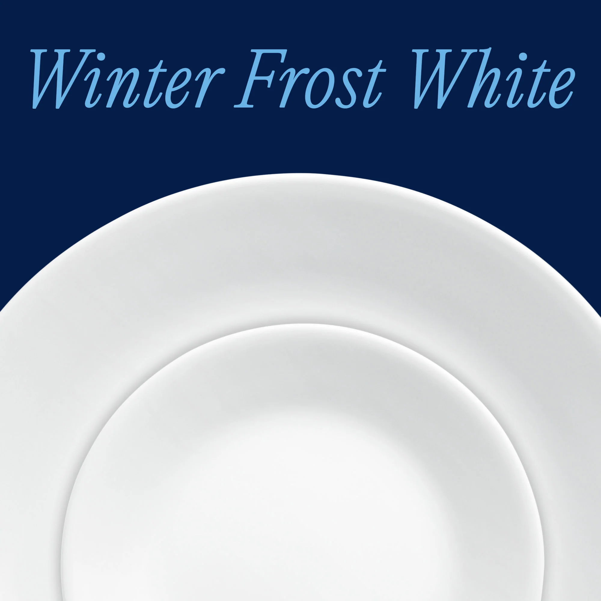 Corelle® Winter Frost White 50-piece Dinnerware Set, Service for 8, EXCLUSIVE - Image 2